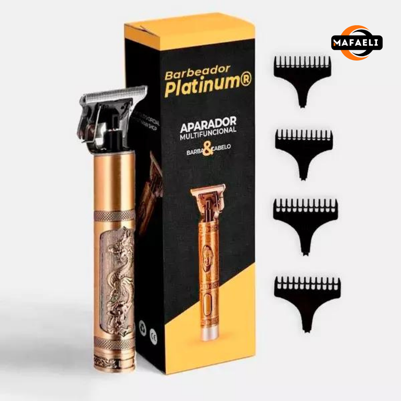 Barbeador Platinum Profissional + Frete Grátis + Envio Imediato + Brinde